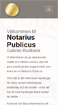 Mobile Screenshot of notariuspublicus.nu